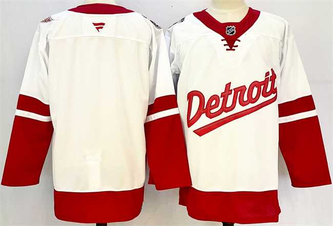 Men's Detroit Red Wings Blank White Red 2024-25 Stitched Jersey,We sell and wholesale Men's Detroit Red Wings Blank White Red 2024-25 Stitched Jersey on line form chian!